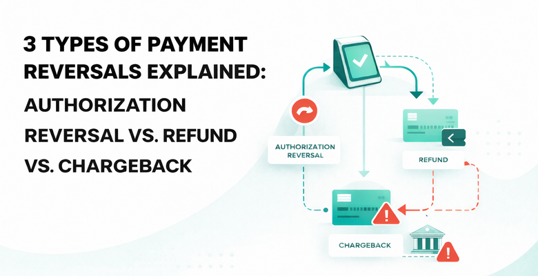3 Types of Payment Reversals Explained: Authorization Reversal vs. Refund vs. Chargeback